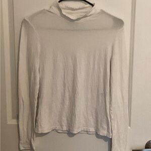 Talbots White Turtle neck